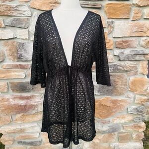 Catalina Lace Plus Size swim coverup